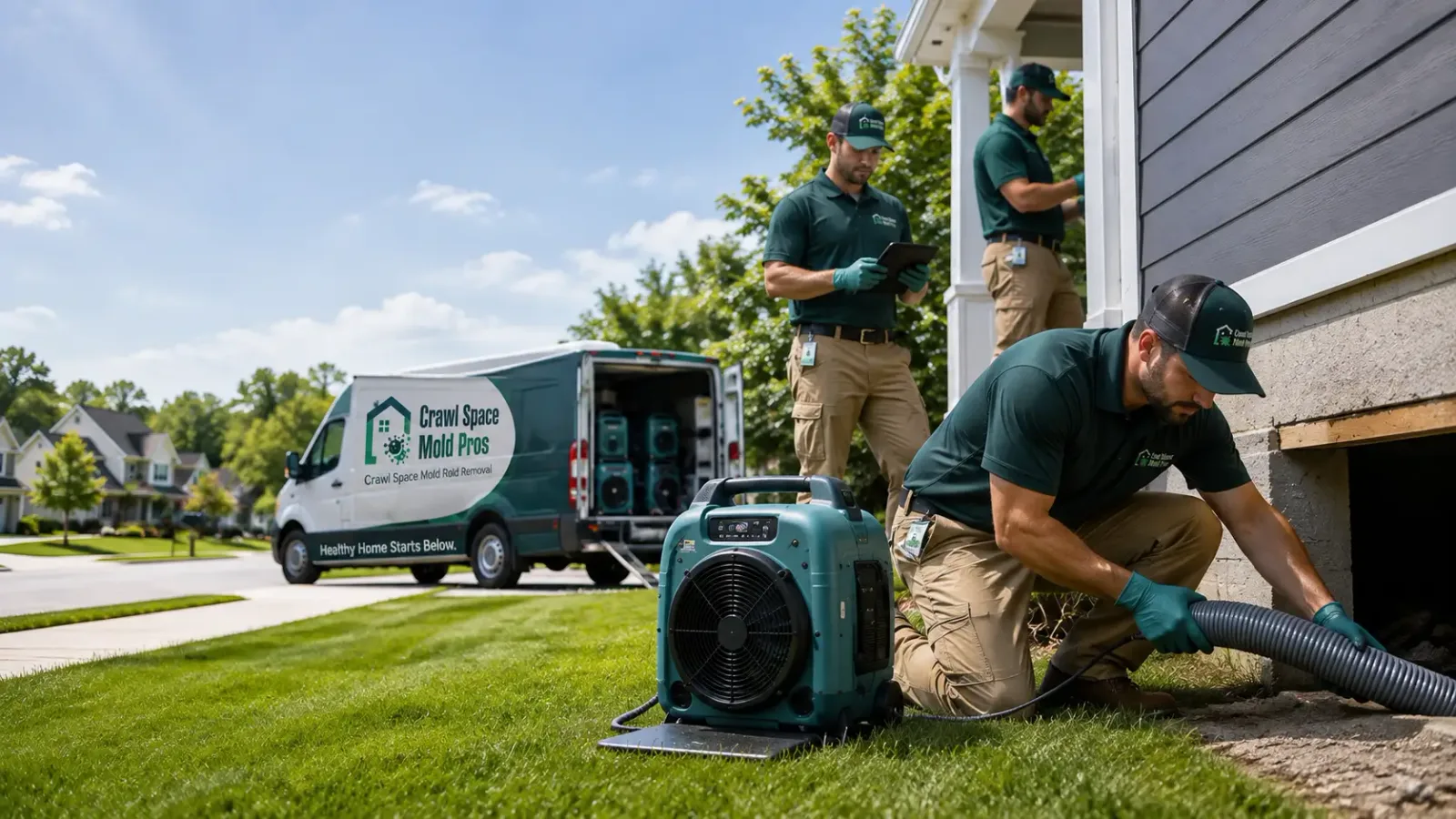 Crawl Space Mold Removal in Deer Creek, MN